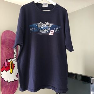 Vintage Rusty Wallace NASCAR Double Sided T-Shirt